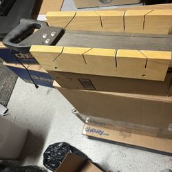 Miter Saw With Box Barely Used