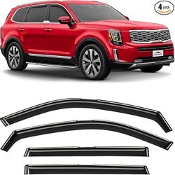 Car Window Visor Set for 2020-2025 Kia Telluride