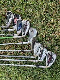 GOLF SINGLE IRONS CLUBS Titleist, Callaway, TaylorMade