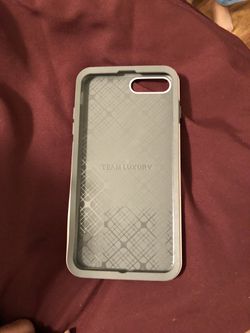 Light pink grey iPhone 8 Plus case