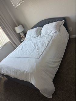 Sealy Posturepedic Plus Queen Mattress + IKEA Bed Frame - Great Condition