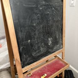 Whiteboard & Chalk board Easel