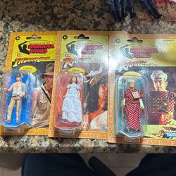 Indiana Jones figures 3 For 25