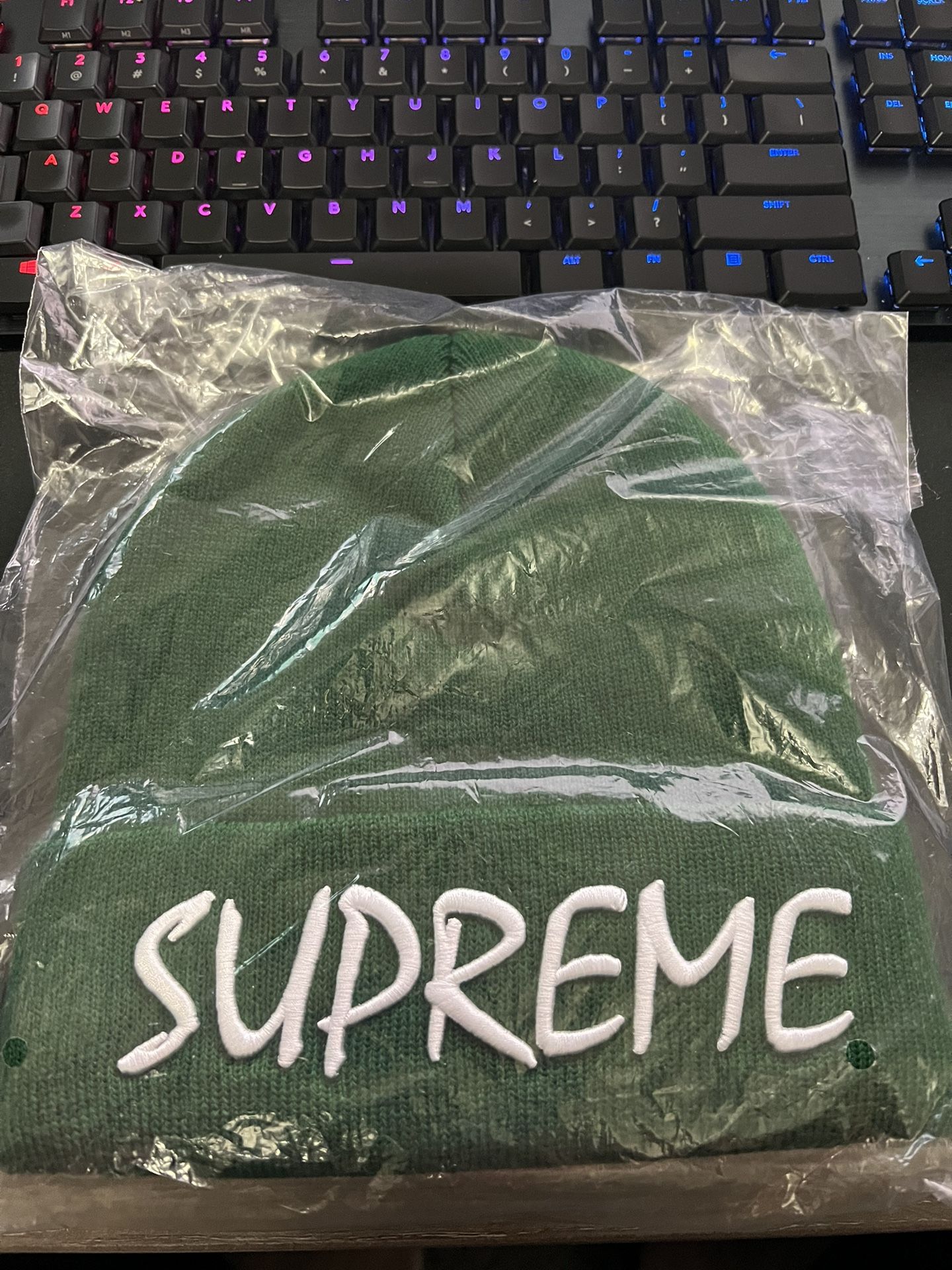 Supreme | FTP Beanie | Dark Green