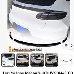2014-2018 Porche Macon Rear Spoiler 