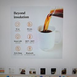 Ember - Temperature Control Smart Mug 10 Oz White