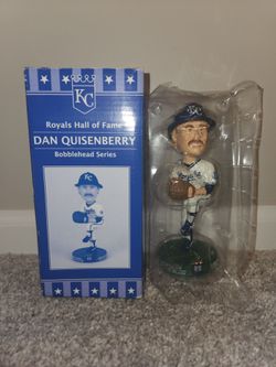 Dan Quisenberry KC Royals Hall of Fame Bobblehead