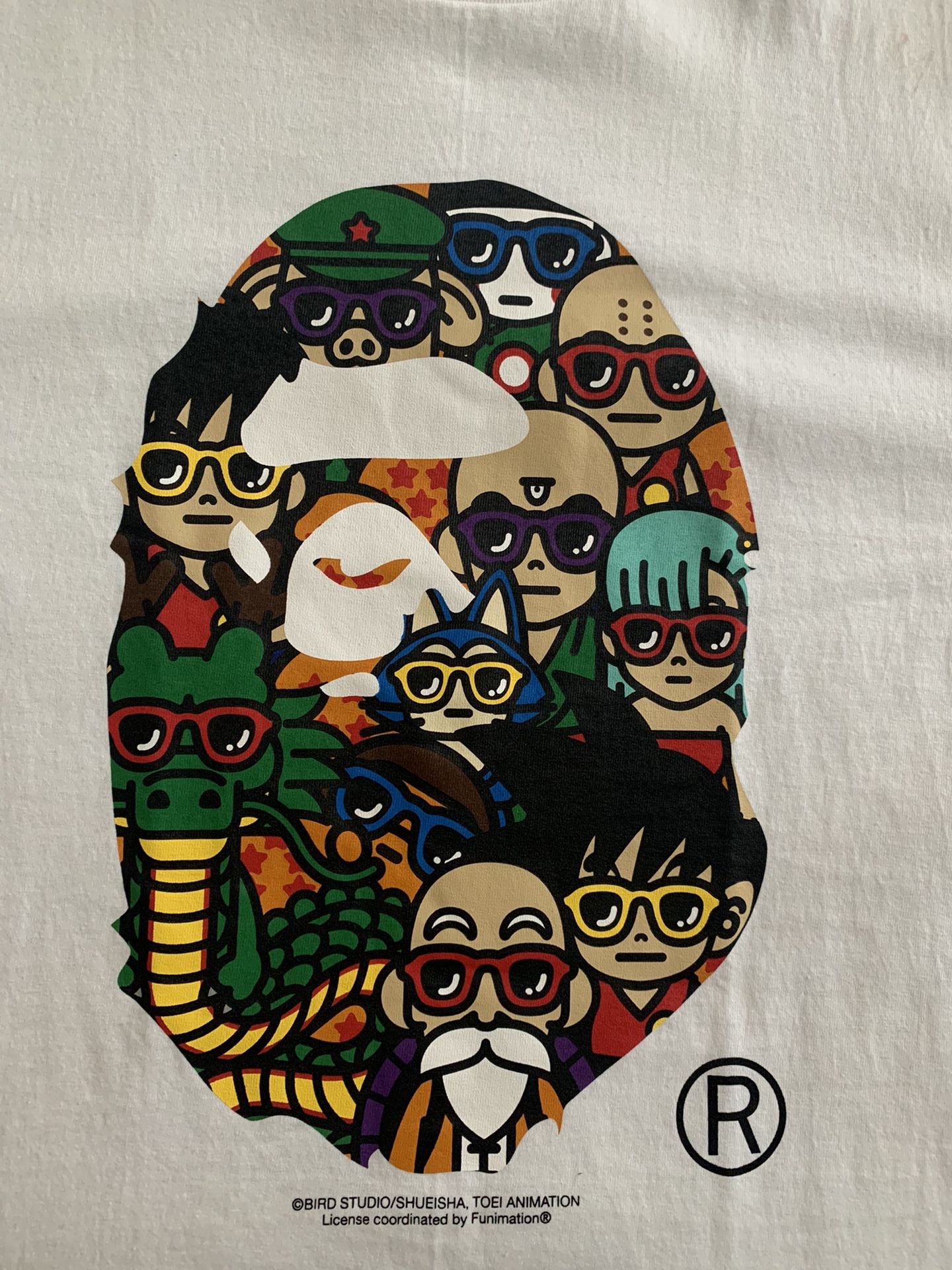 Dragon Ball x Bape Ape Head Tee (XL)