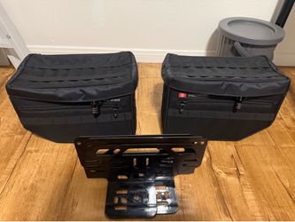 Viking bags Patriot Medium throw over Saddlebags