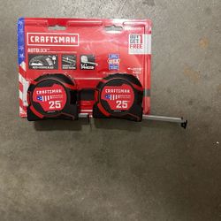 Craftsman Tape Measures 25ft 