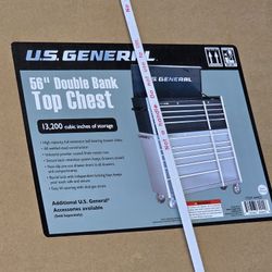 US General 56" Top Chest Tool Box