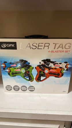 GPX Laser Tag 4-Blaster Set