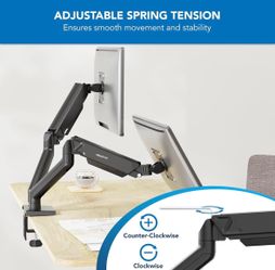 Dual monitor universal mount