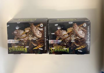 Secrets Of Strixhaven Collector Booster Box Sealed Brand New
