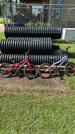 2 Schwann bicycles for children sizes 16inches