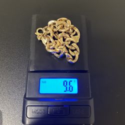 10k Gold Cuban Bracelet 