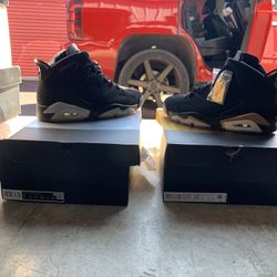 Retro 6 Chrome And Gold Package 