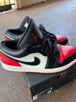 Jordan 1 low (bred toe)