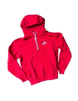100 Thieves 100T Los Angeles Mens Hoodie Embroidered Center Logo Red Size M