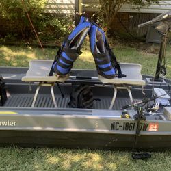 Pond Prowler Bass Pro Plastic Boat – 2-Person