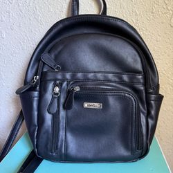 Black Mini Backpack