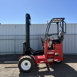2015 MOFFETT M5 TRUCK MOUNTED FORKLIFT