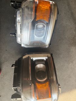 2014 gmc sierra headlights