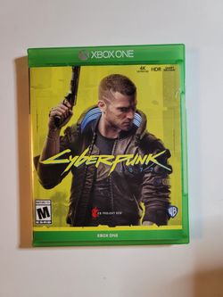 Xbox 1 Xbox x game.. cyberpunk !!