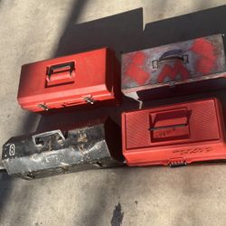 Tool Box Lot Of 4