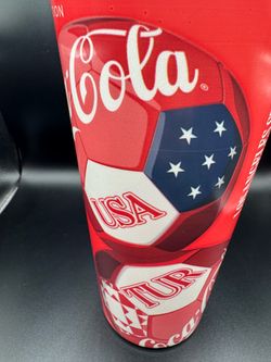 32oz FIFA World Cup 2026 Coca Cola USA Vs. Turkey Souvenir Rare Match Day Cup