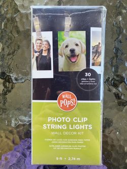WallPops photo clip string light