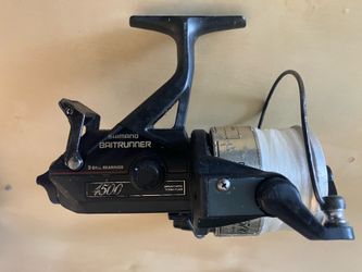 Vintage Shimano Triton Baitrunner 4500 Spinning Reel - Made in Japan - Great Condition