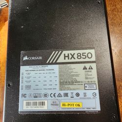 HX850 Corsair Power Supply