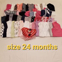 Girls Clothes Size 24 Months