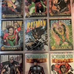 Old Collectible 1995 Marvel-Dc Trading Cards