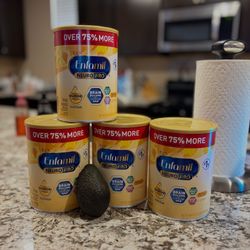 X-LARGE 36.6 Oz CANS of Enfamil Neuro Pro Sensitive Baby Formula  75% Mas Gratis
