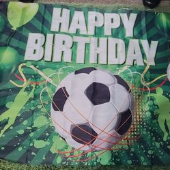 Soccer Birthday Banner