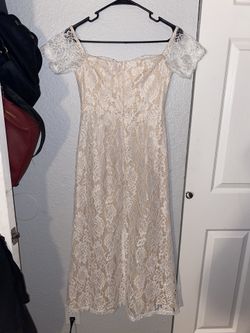 Women New White Dress Small