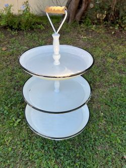 3 tier serving tray