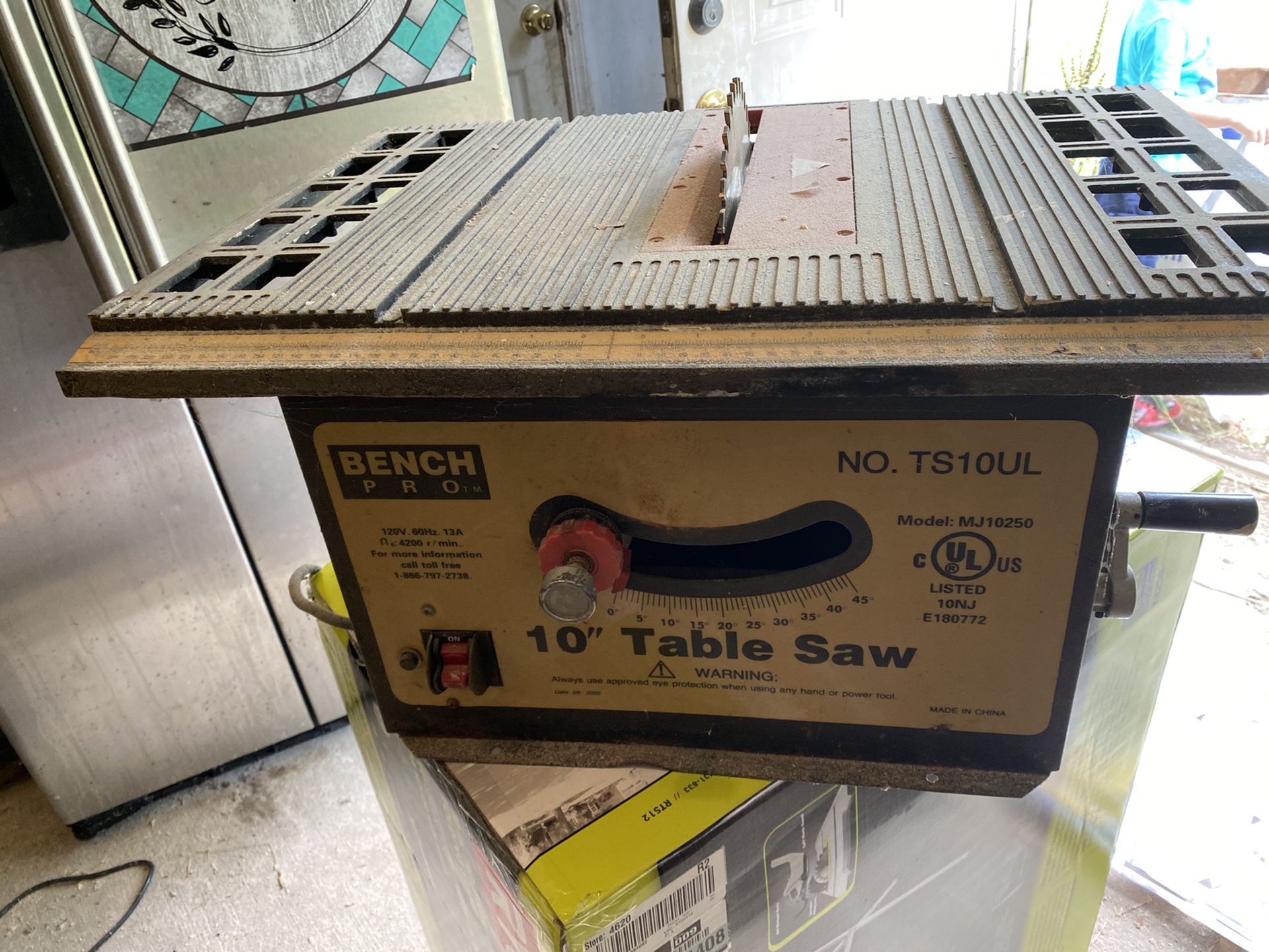 10” Table Saw