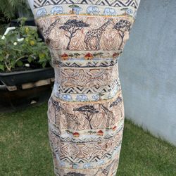 PreOwned Reyn Spooner Multicolored Hawaiian Dress Women's Small