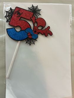 Spidey Spiderman Cake Topper 5