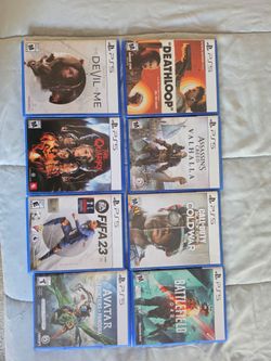 Selling PS5 games complete in box