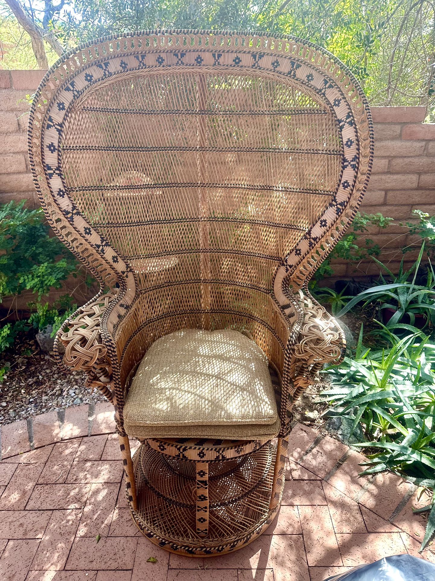 Original Emmanuel Peacock Chair