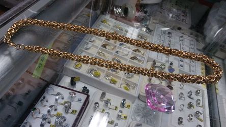 Gold plated chain...26"