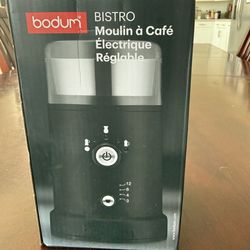 Bistro electric coffee grinder