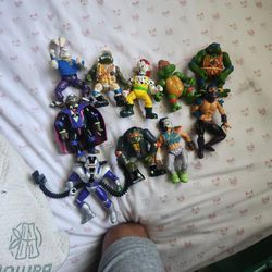 Original 1992 -93 Nija Turtle Toys