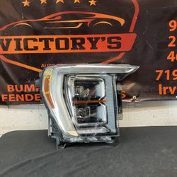 FORD F150 COMPLETE RH HEADLIGHT 2021-2023 OEM