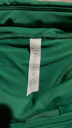 Green tennis skort