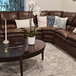 Leather  Sectional Sofa